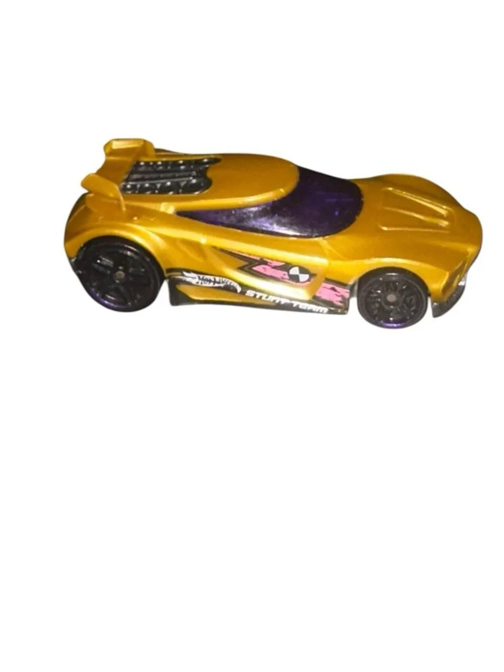 Hot Wheels 2014 Chicane Gold Purple Stunt Team Diecast Toy Car 1:64 Malaysia